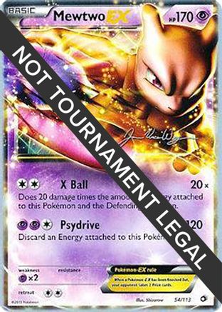 Mewtwo EX - 2015 (Jacob Van Wagner) 54 - World Championship Decks