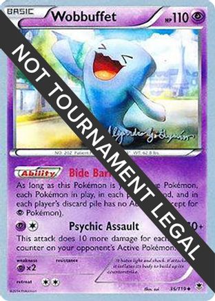 Wobbuffet - 2015 (Alejandro Ng-Guzman) 36 - World Championship Decks