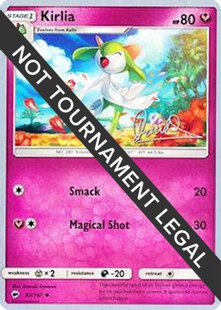 Kirlia - 2017 (Diego Cassiraga) 92 - World Championship Decks