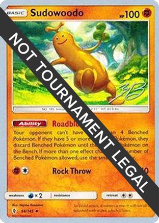 Sudowoodo - 2017 (Zachary Bokhari) 66 - World Championship Decks