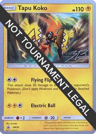 Tapu Koko - 2017 (Zachary Bokhari) SM30 - World Championship Decks