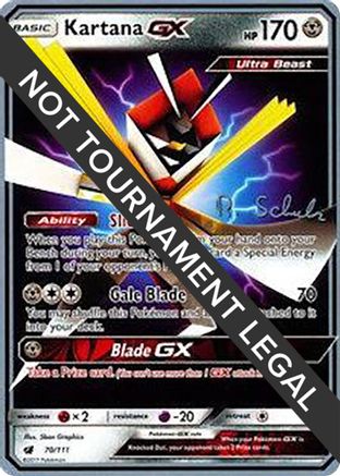 Kartana GX - 2018 (Robin Schulz) 70 - World Championship Decks