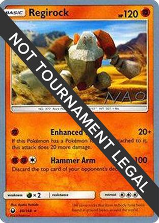 Regirock - 2018 (Naohito Inoue) 80 - World Championship Decks