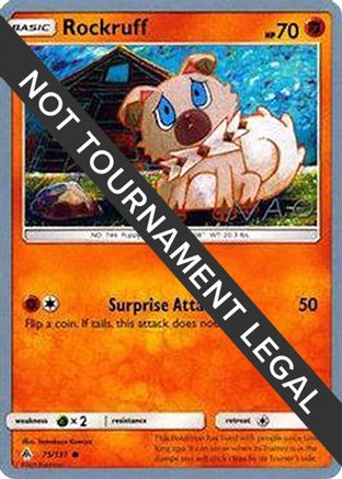Rockruff - 2018 (Naohito Inoue) 75 - World Championship Decks