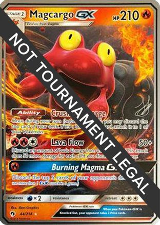 Magcargo GX - 2019 (Henry Brand) 44 - World Championship Decks