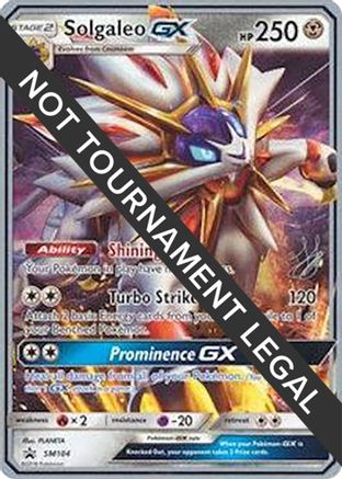 Solgaleo GX - 2019 (Henry Brand) SM104 - World Championship Decks