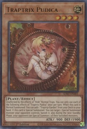 Traptrix Pudica (SDBT-EN001) - Structure Deck: Beware of Traptrix 1st Edition