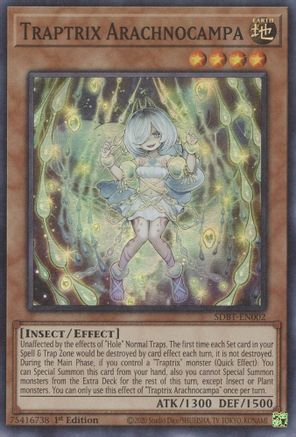 Traptrix Arachnocampa (SDBT-EN002) - Structure Deck: Beware of Traptrix 1st Edition