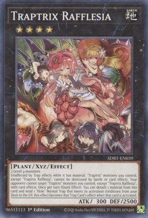 Traptrix Rafflesia (SDBT-EN039) - Structure Deck: Beware of Traptrix 1st Edition