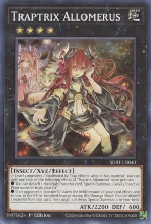 Traptrix Allomerus (SDBT-EN040) - Structure Deck: Beware of Traptrix 1st Edition