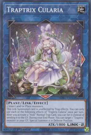 Traptrix Cularia (SDBT-EN041) - Structure Deck: Beware of Traptrix 1st Edition