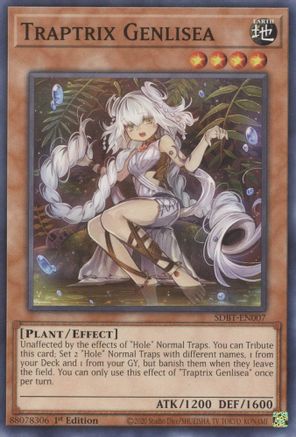 Traptrix Genlisea (SDBT-EN007) - Structure Deck: Beware of Traptrix 1st Edition