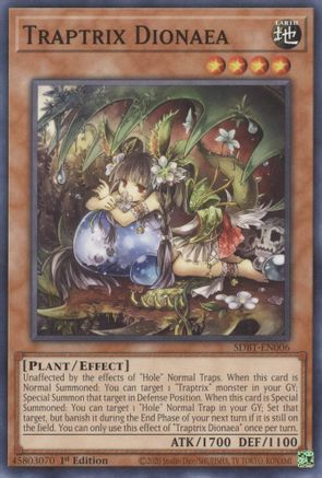 Traptrix Dionaea (SDBT-EN006) - Structure Deck: Beware of Traptrix 1st Edition