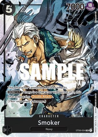 Smoker (ST06-004) - Starter Deck 6: Absolute Justice Foil