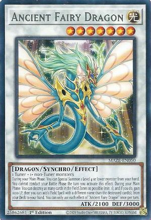 Ancient Fairy Dragon - MAZE-EN050 - Maze of Memories 1st Edition