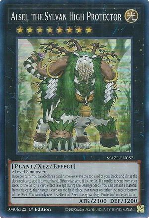Alsei, the Sylvan High Protector - MAZE-EN052 - Maze of Memories 1st Edition