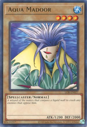 Aqua Madoor (LOB-EN027) - Legend of Blue Eyes White Dragon (25th Anniversary Edition) Unlimited