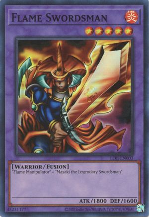 Flame Swordsman (LOB-EN003) - Legend of Blue Eyes White Dragon (25th Anniversary Edition) Unlimited