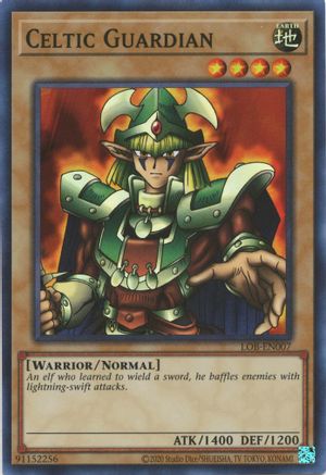 Celtic Guardian - LOB-EN007 - Legend of Blue Eyes White Dragon (25th Anniversary Edition) Unlimited