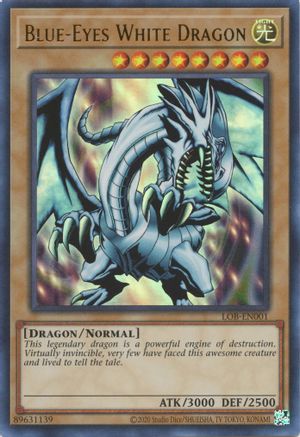 Blue-Eyes White Dragon (LOB-EN001) - Legend of Blue Eyes White Dragon (25th Anniversary Edition) Unlimited