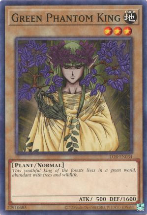 Green Phantom King (LOB-EN034) - Legend of Blue Eyes White Dragon (25th Anniversary Edition) Unlimited