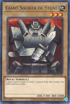 Giant Soldier of Stone (LOB-EN068) - Legend of Blue Eyes White Dragon (25th Anniversary Edition) Unlimited