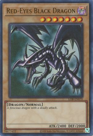 Red-Eyes Black Dragon (LOB-EN070) - Legend of Blue Eyes White Dragon (25th Anniversary Edition) Unlimited