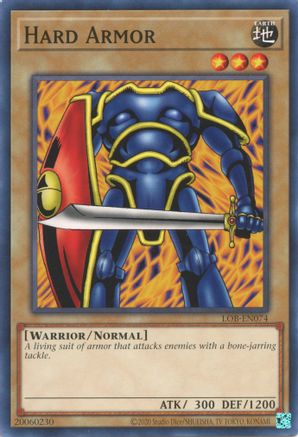 Hard Armor (LOB-EN074) - Legend of Blue Eyes White Dragon (25th Anniversary Edition) Unlimited