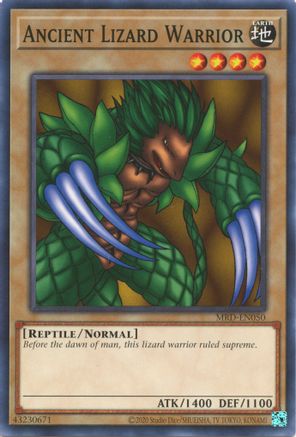 Ancient Lizard Warrior - MRD-EN050 - Metal Raiders (25th Anniversary Edition) Unlimited