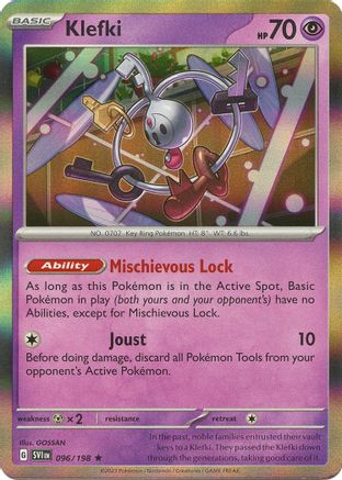 Klefki - 096/198 96 - SV01 Scarlet & Violet Base Set Reverse Holofoil