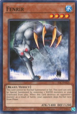 Fenrir (IOC-EN020) - Invasion of Chaos (25th Anniversary Edition) Unlimited