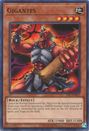 Gigantes (IOC-EN021) - Invasion of Chaos (25th Anniversary Edition) Unlimited