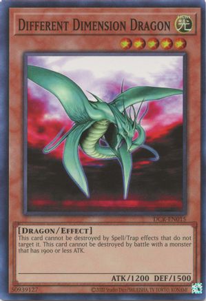 Different Dimension Dragon (DCR-EN015) - Dark Crisis (25th Anniversary Edition) Unlimited