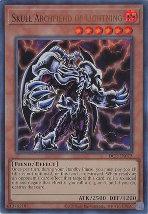 Skull Archfiend of Lightning (DCR-EN073) - Dark Crisis (25th Anniversary Edition) Unlimited