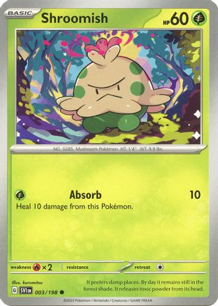 Shroomish - 003/198 3 - SV01 Scarlet & Violet Base Set