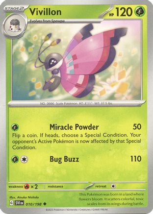 Vivillon 10 - SV01 Scarlet & Violet Base Set