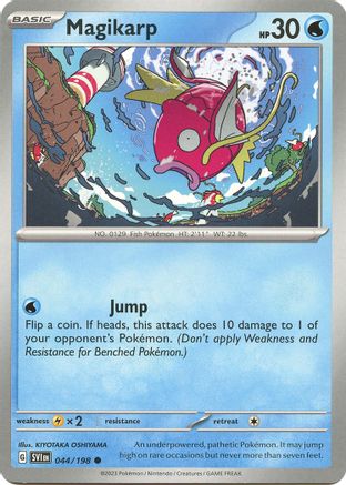 Magikarp - 044/198 44 - SV01 Scarlet & Violet Base Set Reverse Holofoil