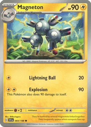 Magneton - 064/198 64 - SV01 Scarlet & Violet Base Set