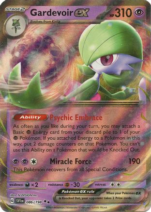 Gardevoir ex - 086/198 86 - SV01 Scarlet & Violet Base Set Holofoil