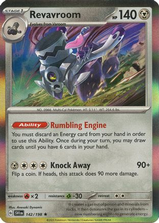 Revavroom 142 - SV01 Scarlet & Violet Base Set Reverse Holofoil