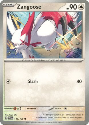 Zangoose - 146/198 146 - SV01 Scarlet & Violet Base Set