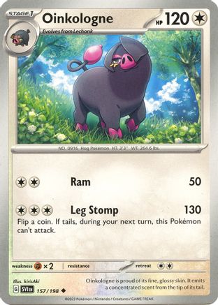 Oinkologne 157 - SV01 Scarlet & Violet Base Set Reverse Holofoil