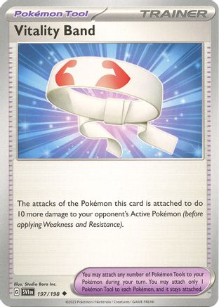 Vitality Band 197 - SV01 Scarlet & Violet Base Set Reverse Holofoil