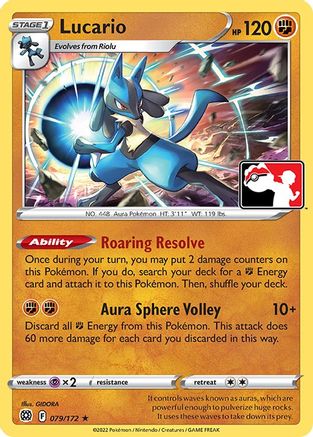 Lucario 79 - Prize Pack Series Cards