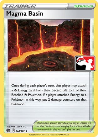 Magma Basin 144 - Prize Pack Series Cards Holofoil