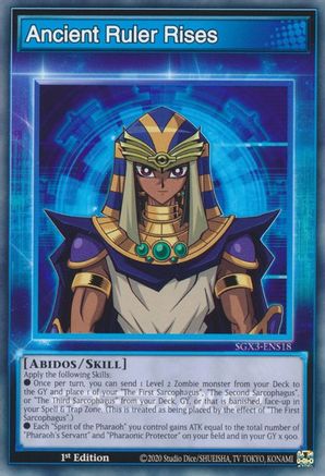 Ancient Ruler Rises - SGX3-ENS18 - Speed Duel GX: Duelists of Shadows 1st Edition