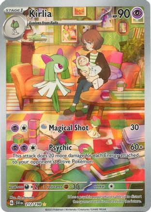 Kirlia - 212/198 212 - SV01 Scarlet & Violet Base Set Holofoil