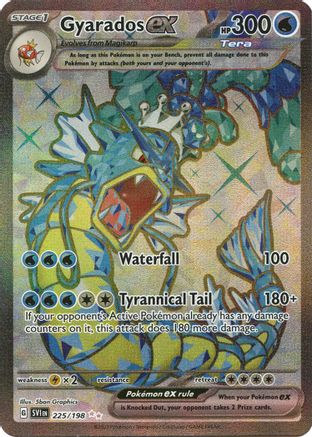 Gyarados ex - 225/198 225 - SV01 Scarlet & Violet Base Set Holofoil