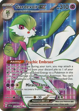 Gardevoir ex - 228/198 228 - SV01 Scarlet & Violet Base Set Holofoil