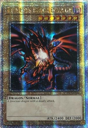 Red-Eyes Black Dragon (Quarter Century Secret Rare) (LC01-EN006) - Legendary Collection: 25th Anniversary Edition Limited